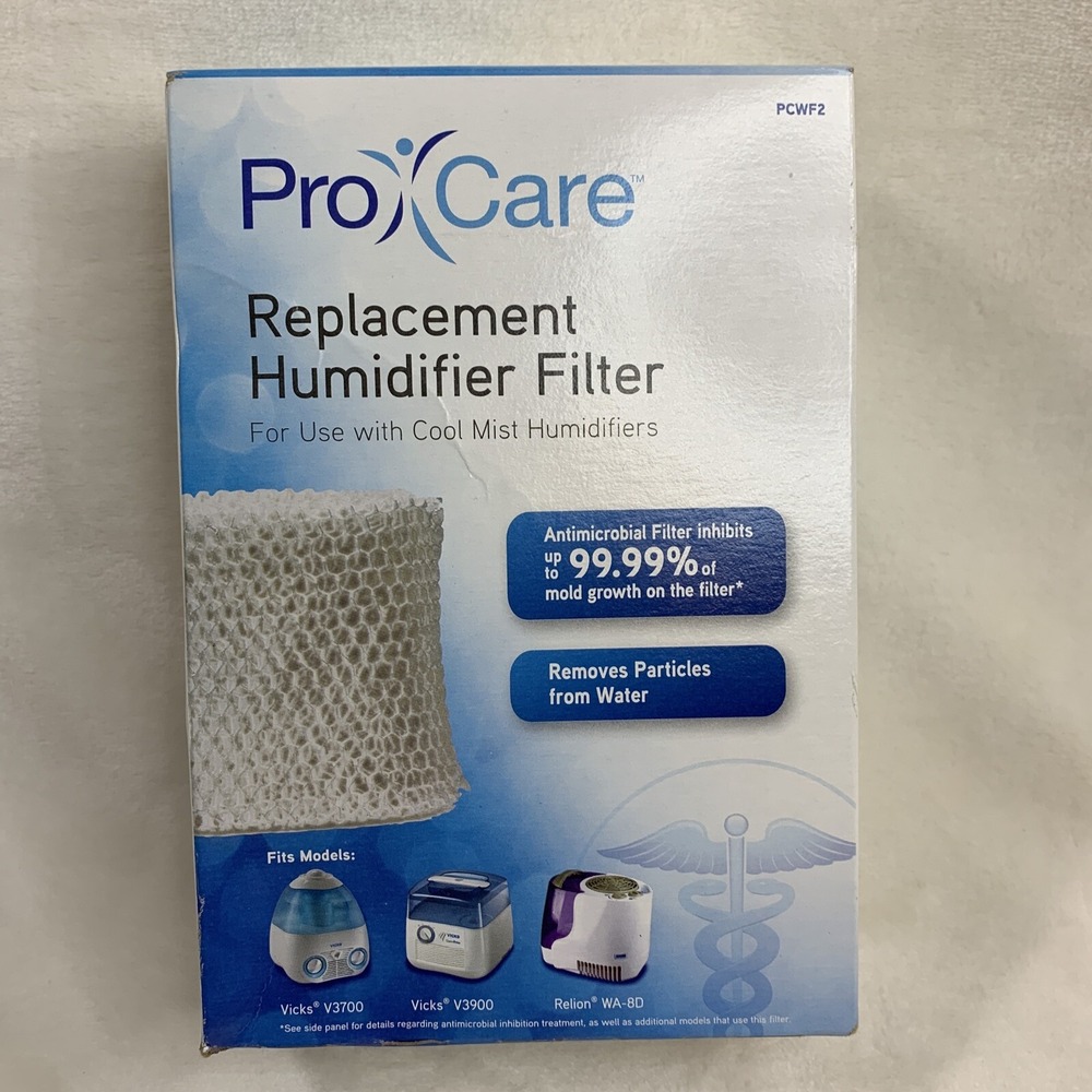 Pro Care PCWF2‎ Replacement Humidifier Filter For Use With Cool Mist Humidifiers